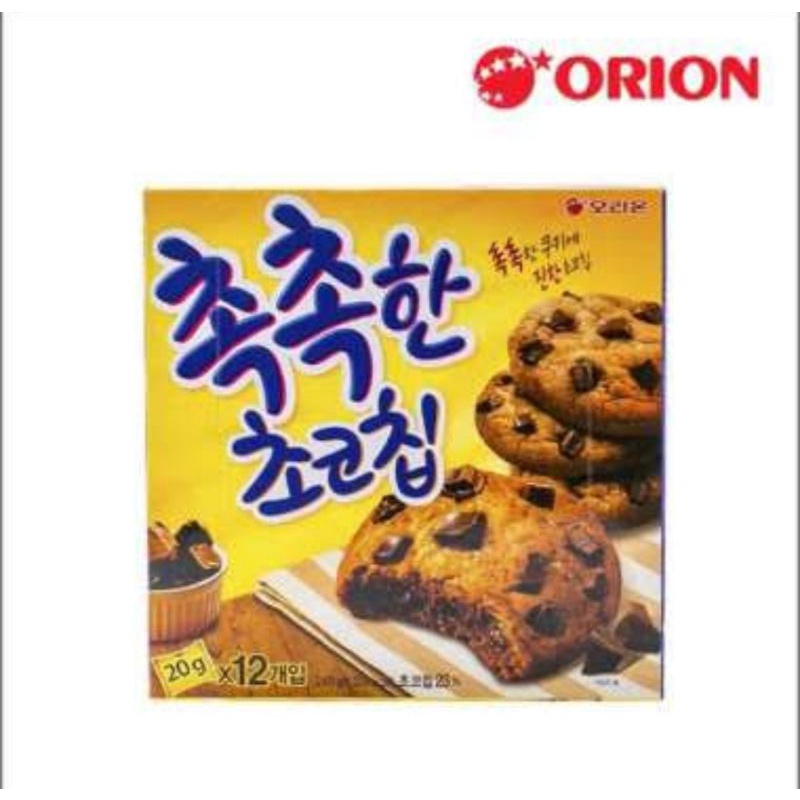 

Orion Soft Chocochip Cake / Kukis Rasa Coklat 240 gram