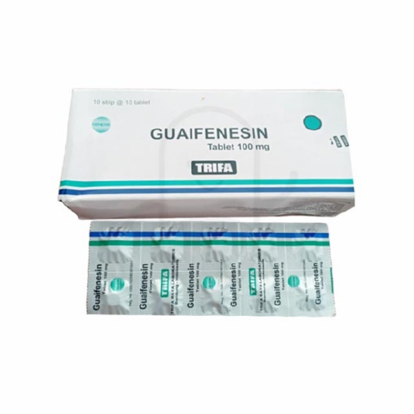 Guaifenesin Trifa 100 Mg Strip 10 Tablet