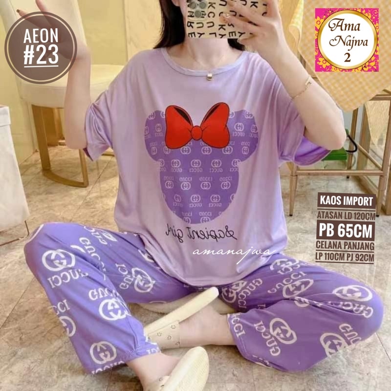 PIYAMAS SET by morist moela : setelan piyama rayon viscose berkualitas busui jumbo bigsize original