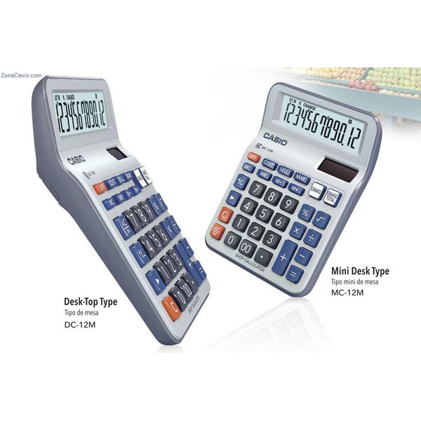 

Kalkulator CASIO DC 12 M