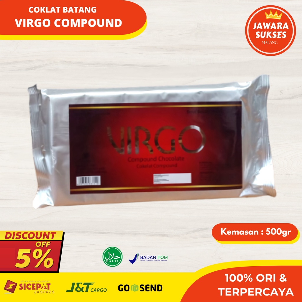 

Virgo Coklat Batang 500gr | Virgo Cokelat Compound