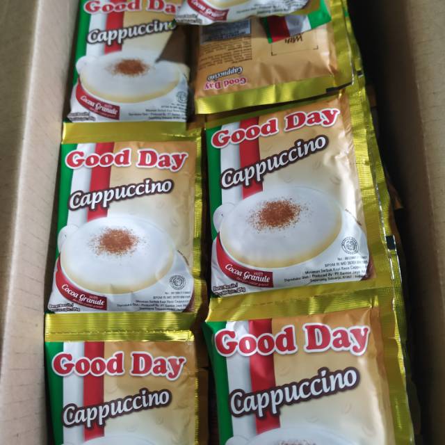 

Kopi Good Day Cappucino / renceng (10 pcs)