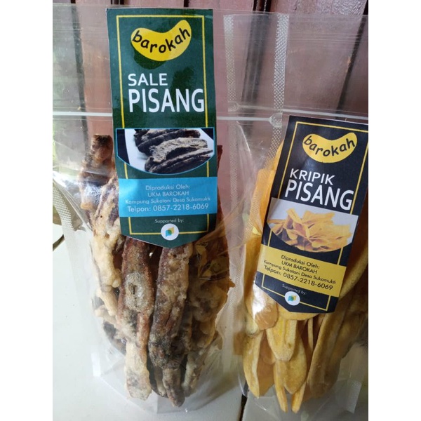 

keripik pisang dan sale pisang