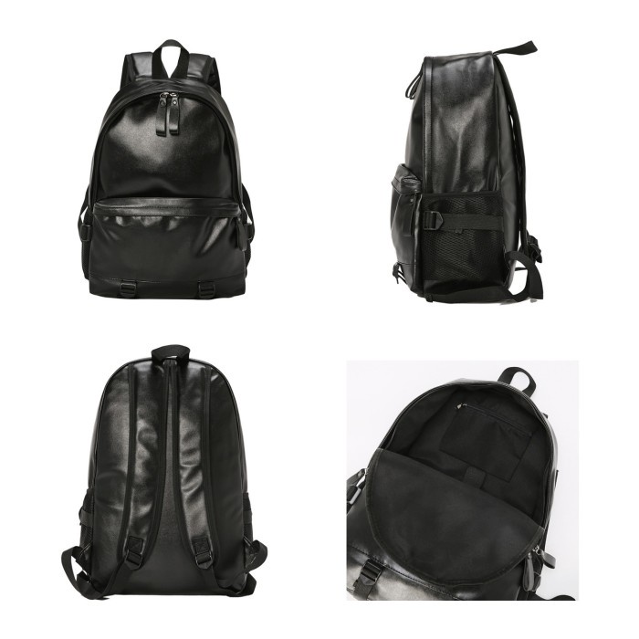 Tas Ransel Pria Ransel Kulit Backpack Tas Sekolah Tas Kuliah Tas Punggung IMPORT Tas Ransel Laptop