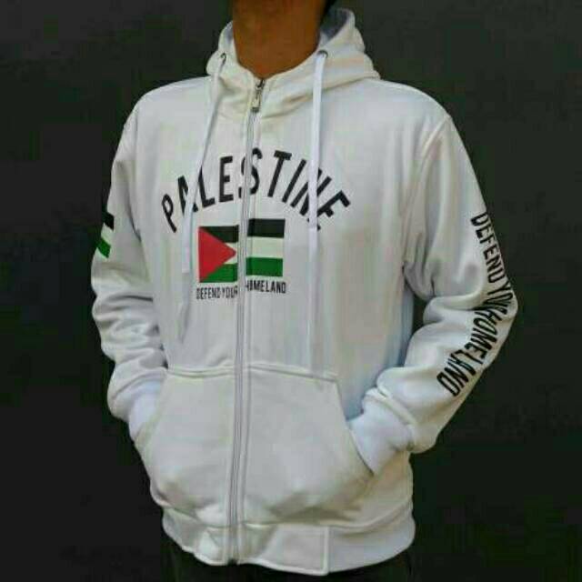 SAVE PALESTINE - JAKET SWEATER PALESTINA - ZIPP HOODIE