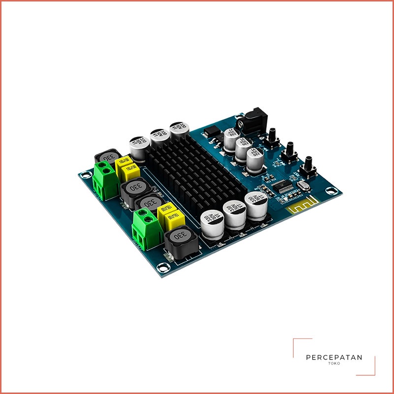 【XH-M548】Bluetooth 5.0 Digital Power Amplifier Board【TPA3116D2】Audio Amplifier Modul Dual Channel 2x120W Daya Tinggi