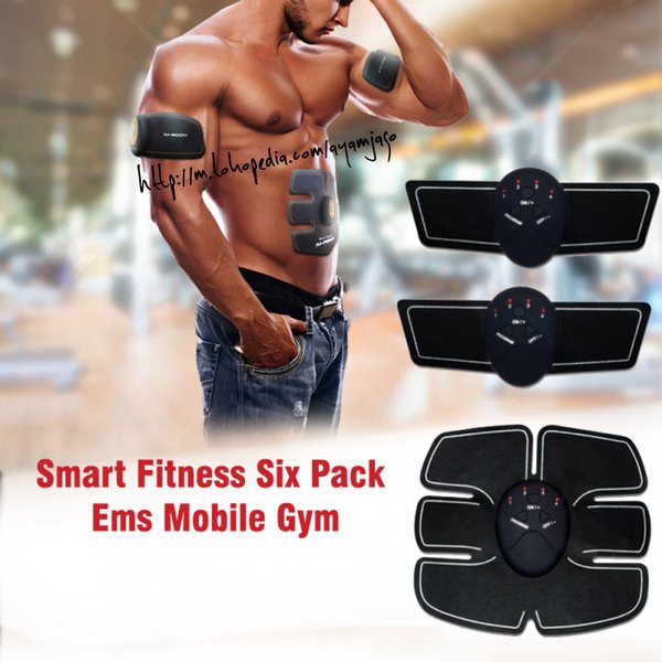 Promo Terbaru! Alat Stimulator Terapi EMS Otot Six Pack ABS Abdominal Muscle Exercise