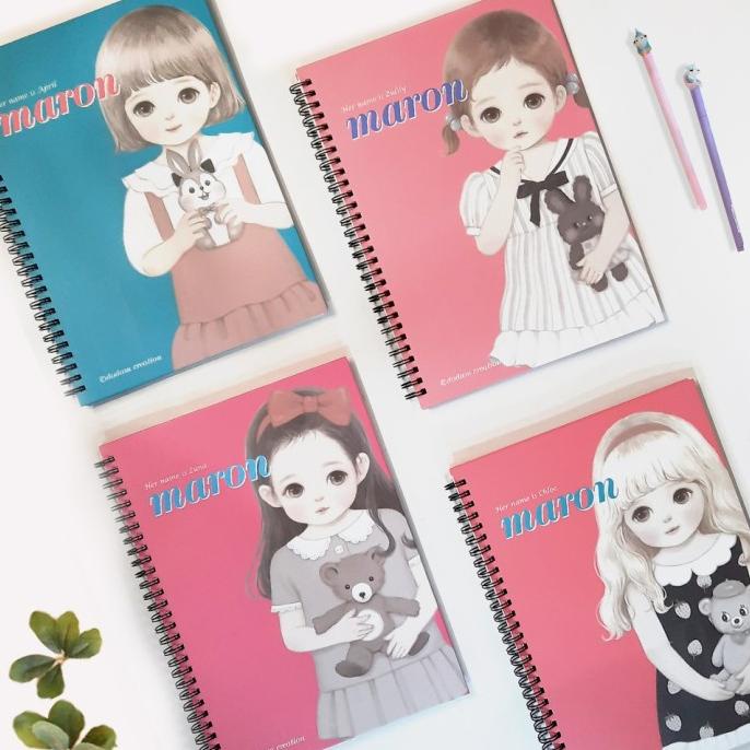

KOREAN ORIGINAL MARON notebooks / buku tulis- DDM12
