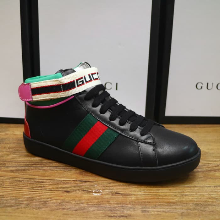 ace sneaker with gucci stripe