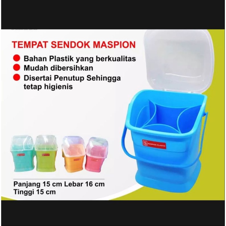 Tempat sendok tutup maspion