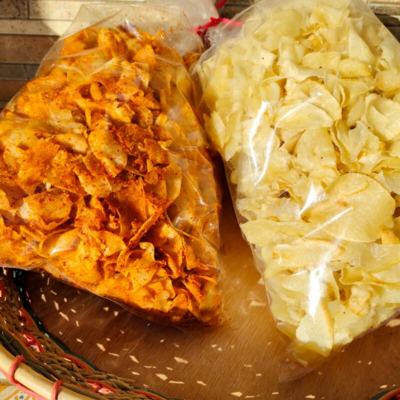 

KERIPIK SINGKONG PEDAS GURIH 1KG