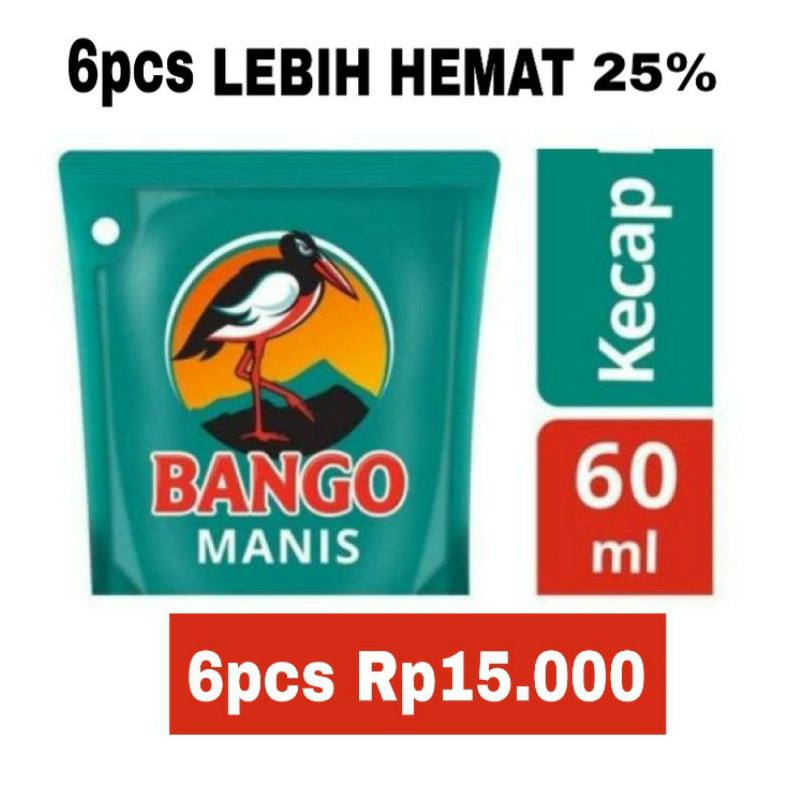 

KECAP BANGO 60ml isi 6pcs