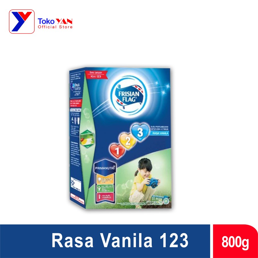 

Susu Frisian Flag 123 Primanutri Vanila 800gr