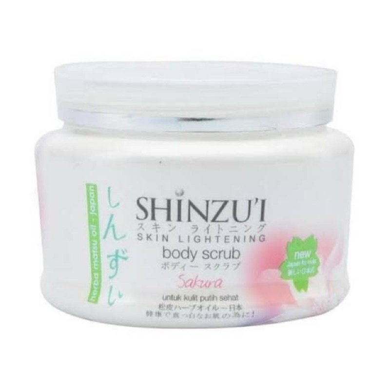 SHINZUI BODY SCRUB LULUR 200G / LULUR SHINZUI SAKURA, Hanna, MATSU, MYORI, KENSHO