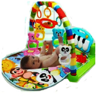 MAINAN BAYI PLAYGYM DENGAN MAINAN DAN PIANO/ BABY PLAYGYM / PLAYMATE