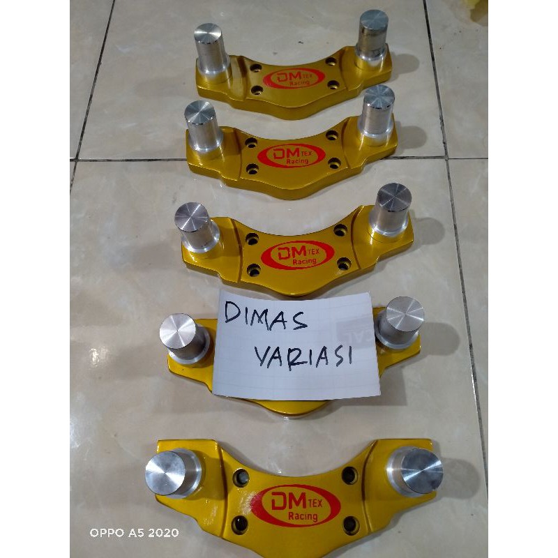 dudukan stang jepit Vixion old dan new