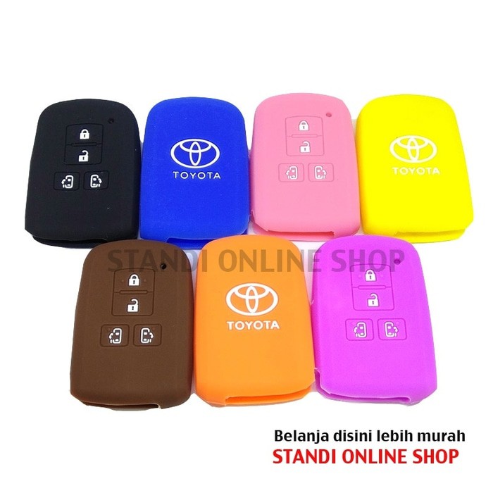 Kondom Kunci Silikon Remote Keyshirt Smartkey Toyota All New Voxy