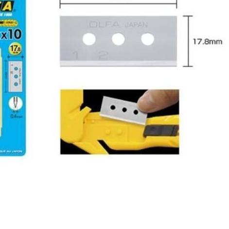 

۝ Refill Cutter SK-10 Spare Blade SKB-10/10B (10pcs per pack) Olfa ♪