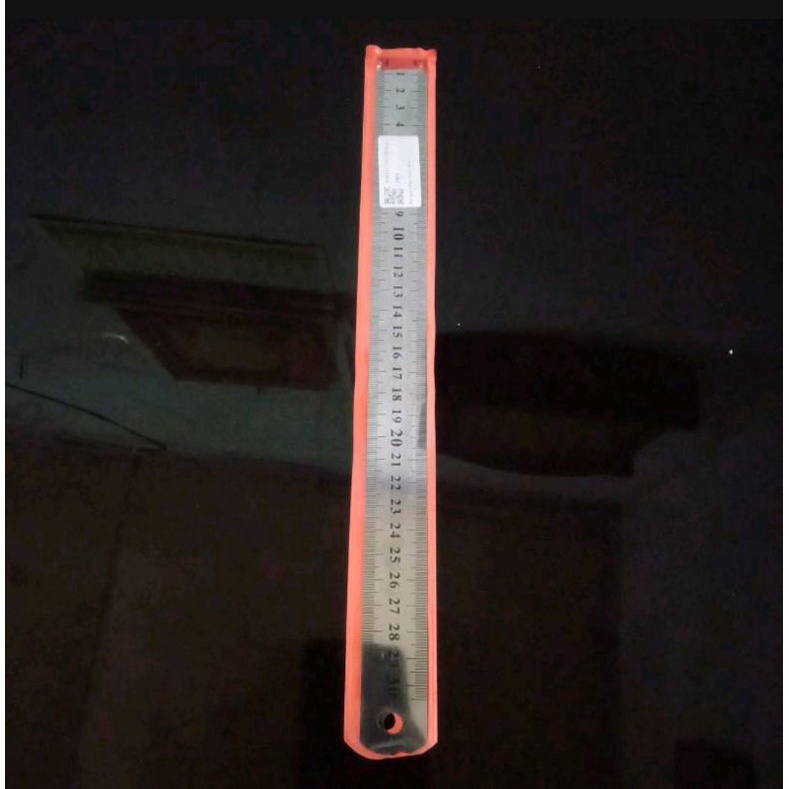 

penggaris besi 30cm biasa Original