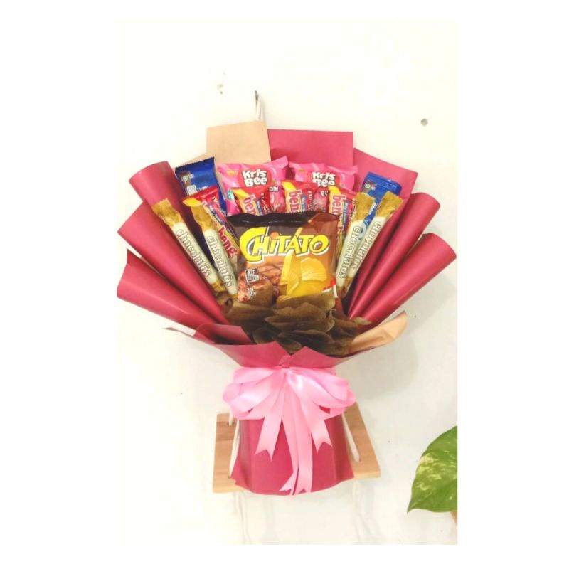 

snack buket hadiah wisuda| murah meriah