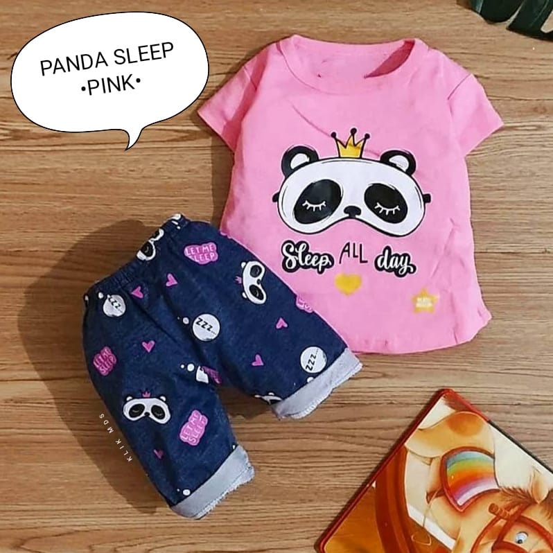 Klik Mds Setelan Baju  Bayi Perempuan Atasan dan Celana Motif Set Cewe 3 Ukrn Estimasi Usia 0-12 Bln