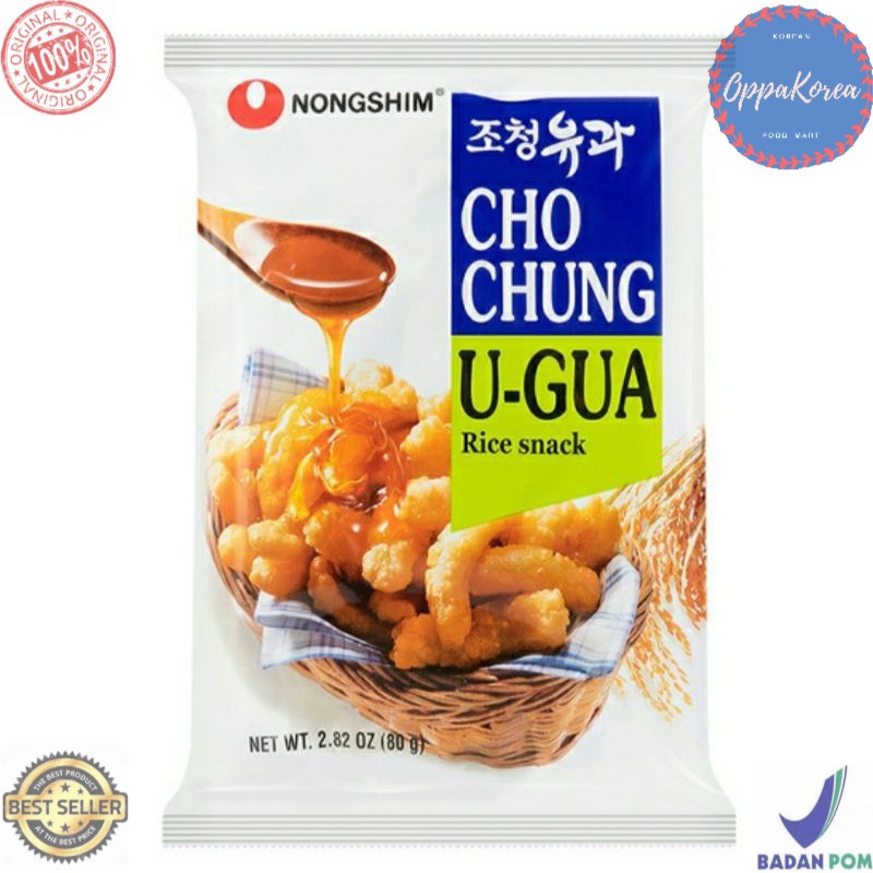 

Nong Shim Cho Cung U - Gua Rice Snack 80 gram