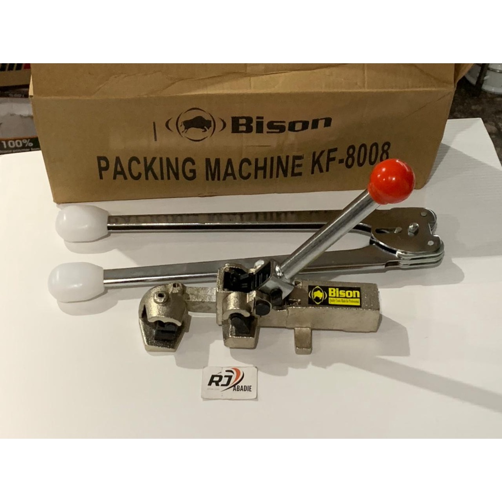 Mesin / Alat Klem Packing Besi Bison Kf 8008