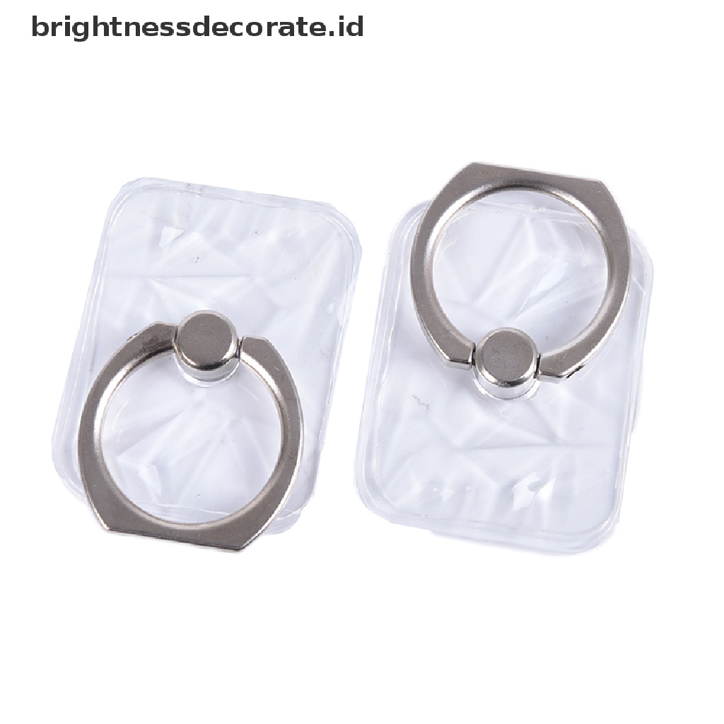 (Birth) Ring Stand Dudukan Handphone Universal Transparan Rotasi 360 Derajat