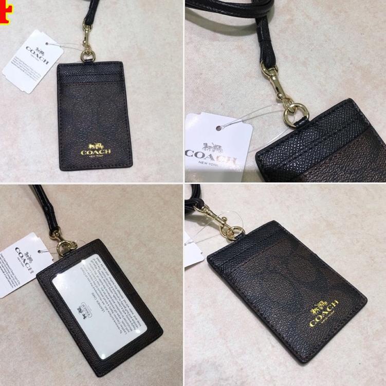 

[Perfect] Vnn18 card holder / Coach F65573 original/ Kartu kerja /tag / lanyard/ name tag holder/ID Card holder ,.,.,.,,