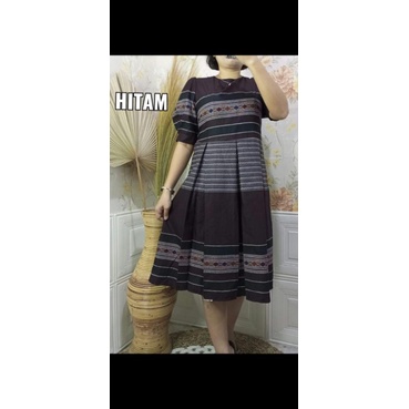 DRESS MOTIF ULOS VIRAL