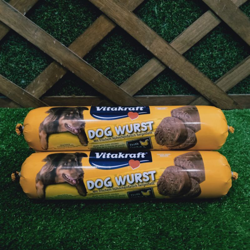 Vitakraft Dog Wurst Chicken 1kg Dog Sausage / Sosis untuk anjing