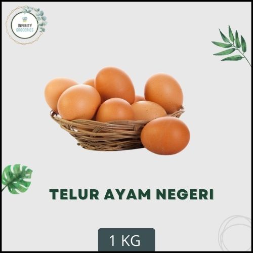 

TELUR AYAM NEGERI 1KG MURAH !!!