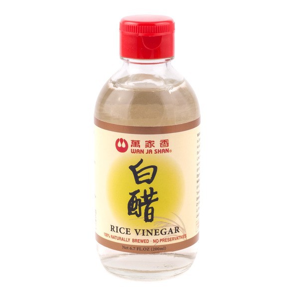 

WAN JA SHAN Cuka Beras Putih 200ml - WJS Glutinous Rice Vinegar Naturally Brewed - Cuka Dapur