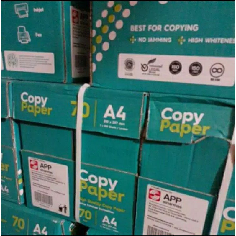 Kertas A4 70gr Copy Paper (isi 550 lembar/rim)