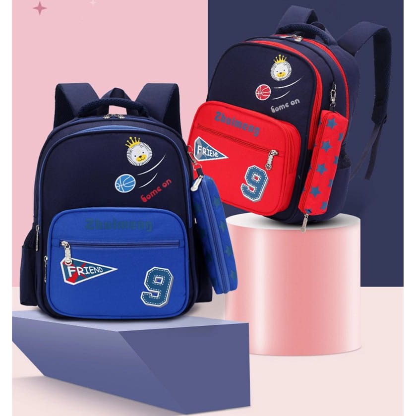 AZLAN_SHOP06 - TAS RANSEL ANAK SEKOLAH / TAS ANAK PEREMPUAN / TAS RANSEL ZHUIMENG / STYLISH BACKPACK