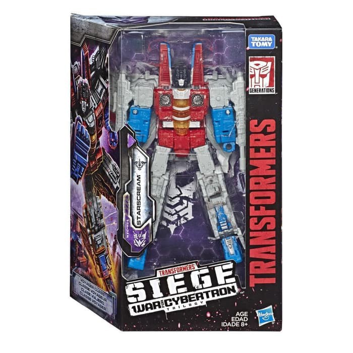 HASBRO, Transformers WFC Siege Voyager Starscream