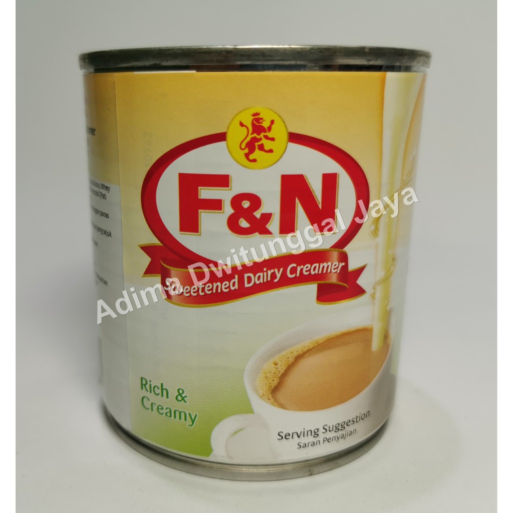 Susu / Susu kental manis / Sweetened Dairy Milk F&amp;N 390 gr