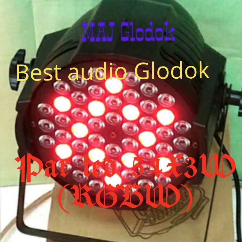 Par led 54X3Watt