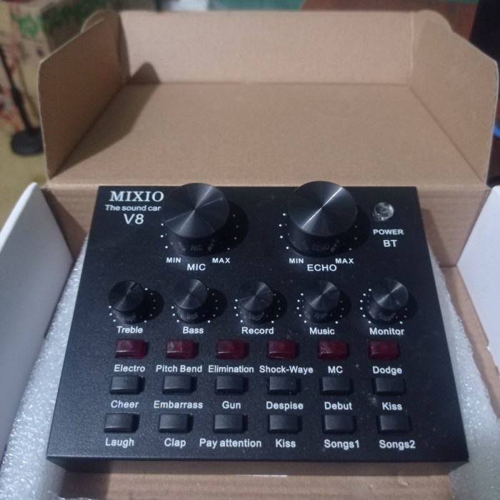 Soundcard V8 soundcard mixer v8 Bluetooth