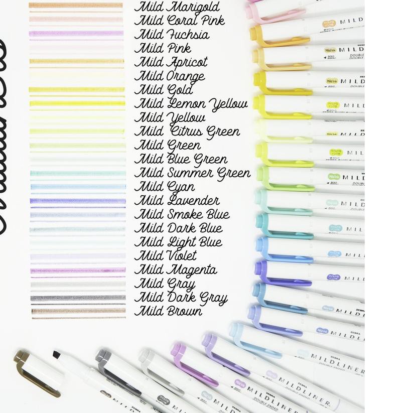 

PALING HOT!! (idq-655) Zebra Mildliner Double side (satuan)