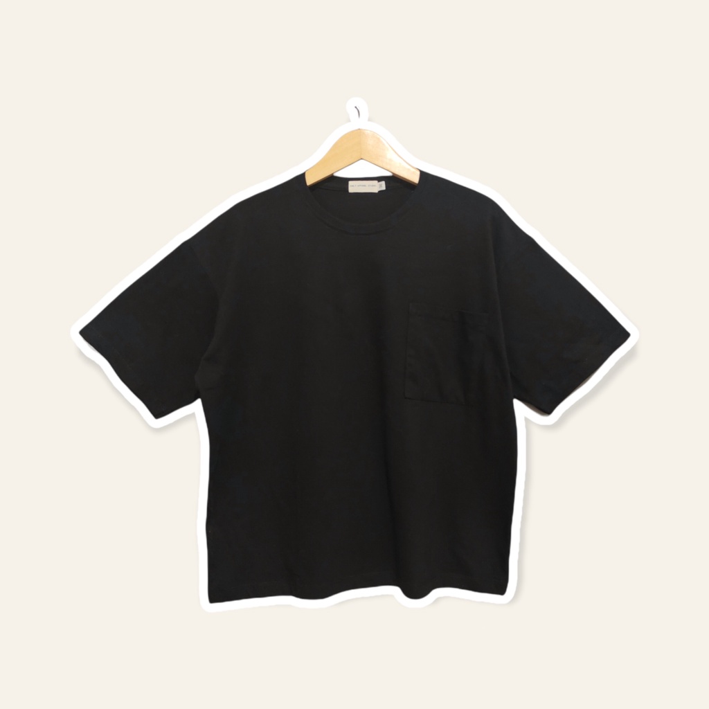 Oversize Tshirt Jet Black