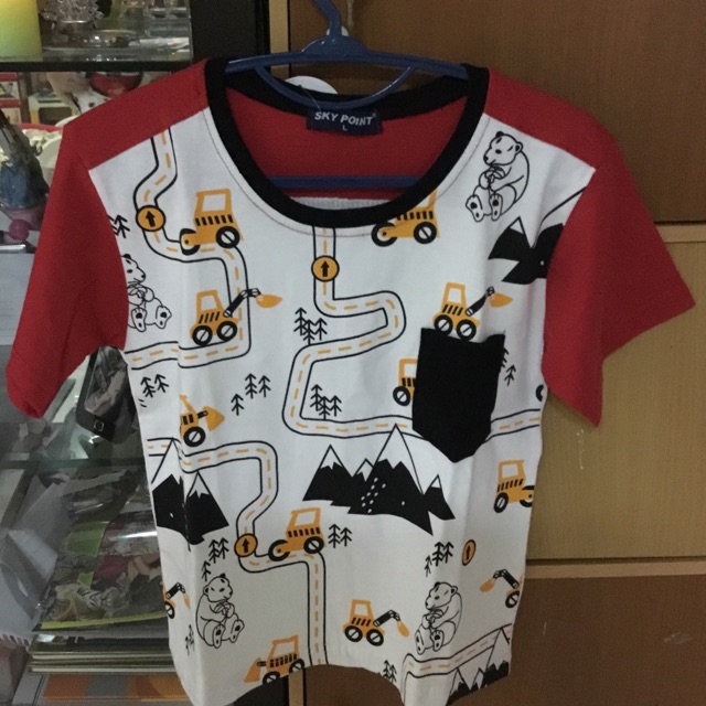 Baju kaos anak laki laki 5-6 tahun