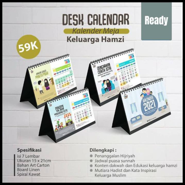 

Fr Kalender 2021 Kalender Muslim Kalender Keluarga Hamzi