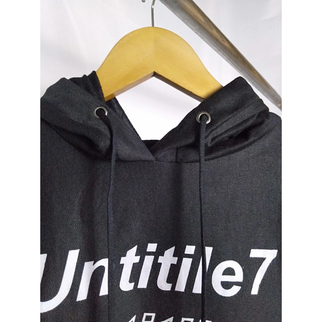 Hoodie Untitile 7 Bahan Fleece