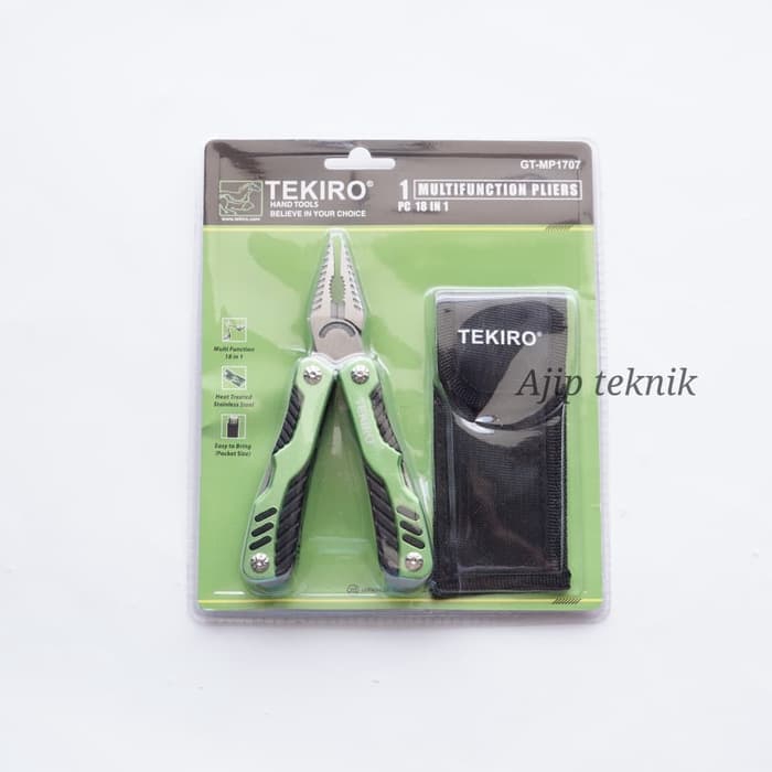 Tang Lipat Multifungsi 18in1 TEKIRO