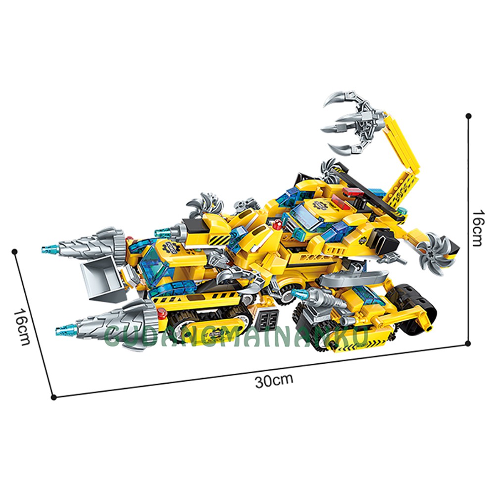 Bricks Blocks Qman Enlighten Legend Of Chariot 1408 (dapat 8 macam) Konstruksi