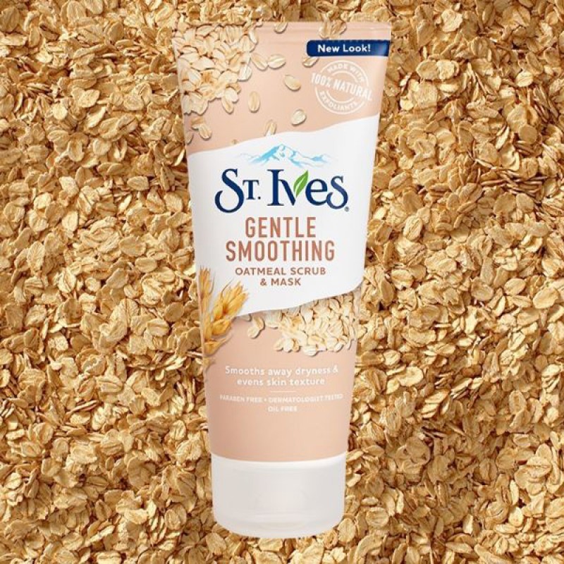 

ST.IVES Oatmeal Nourished & Smooth Face Scrub & Mask 170g