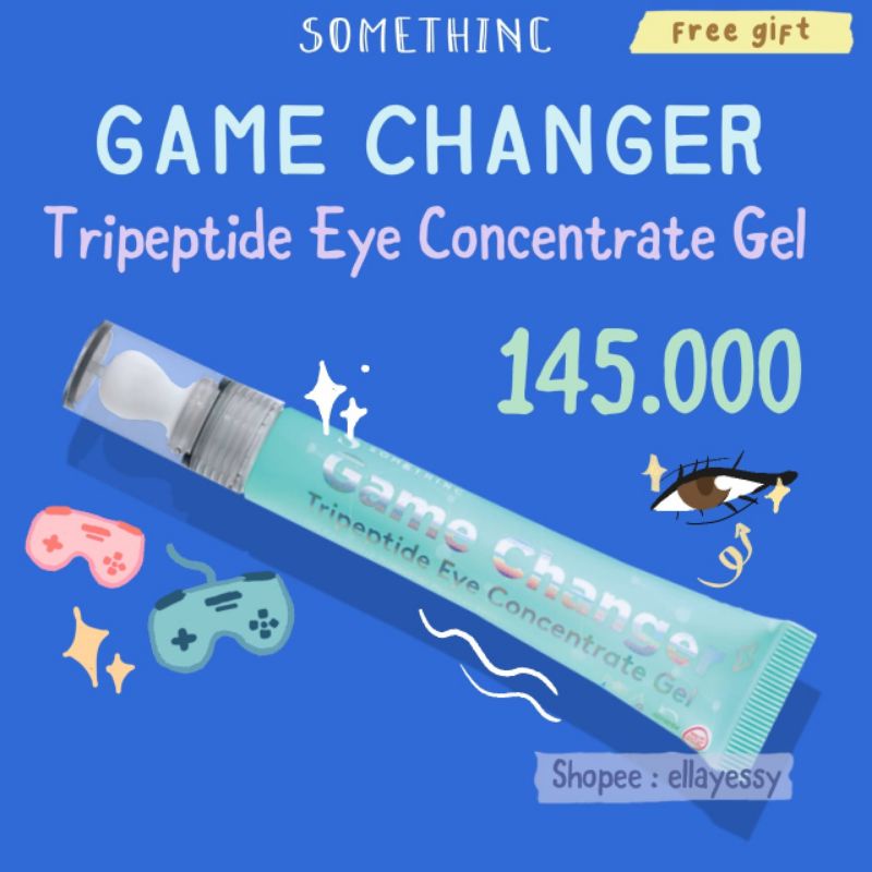 SOMETHIC GAME CHANGER Tripeptide eye concentrate Gel 20ml