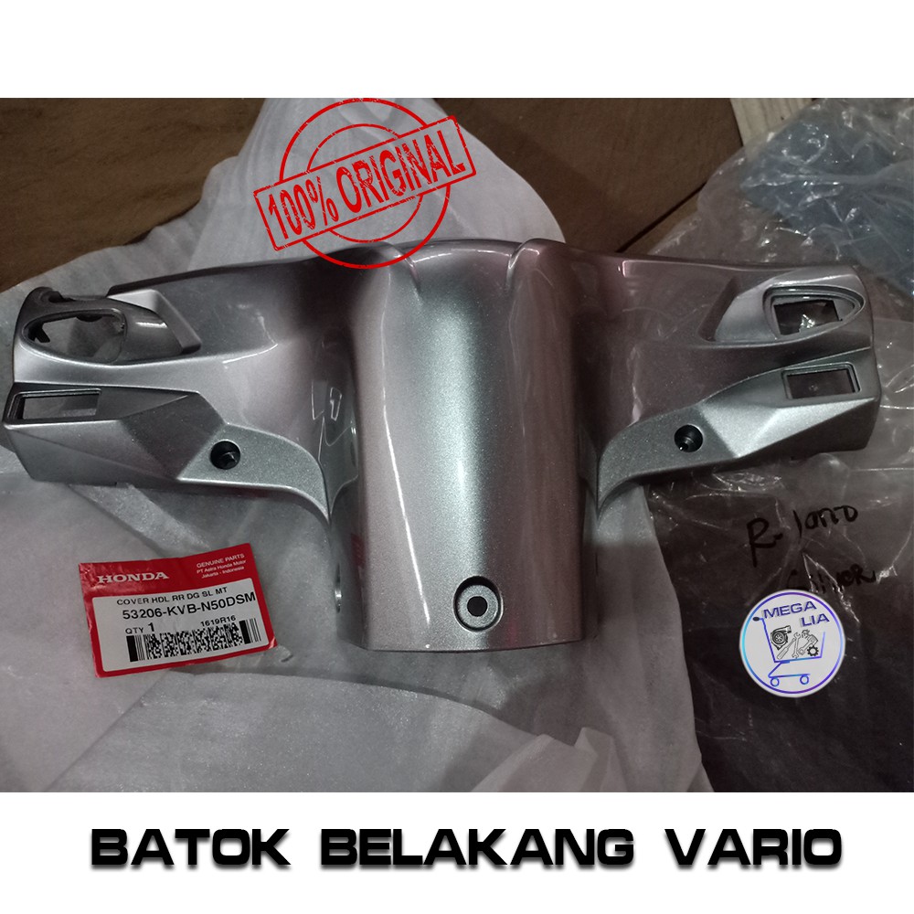 Batok belakang Vario Techno 110 Karbu Silver 100% ORI HONDA