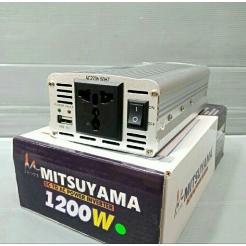 Cod Power Inverter Mitsuyama MS1200 Original DC to Ac